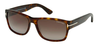 Tom Ford MASON FT 0445 men Havana Squared Sunglasses