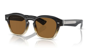 Oliver Peoples MAYSEN OV 5521SU unisex Brown Geometric Sunglasses