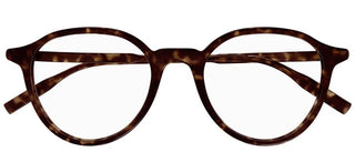 Montblanc MB0291O men Havana Round Eyeglasses