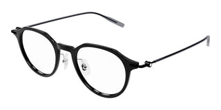 Montblanc Mb0355o Men Black Pantos Eyeglasses