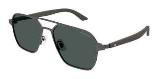 Montblanc Mb0360s Men Ruthenium Pilot Sunglasses