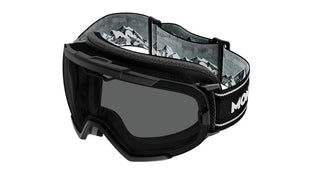 Montblanc Mb0380s Unisex Black Shield Goggle