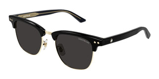 Montblanc MB0382S men Black Squared Sunglasses