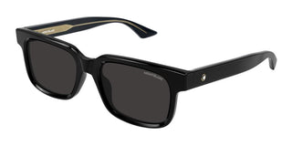 Montblanc MB0383S men Black Squared Sunglasses