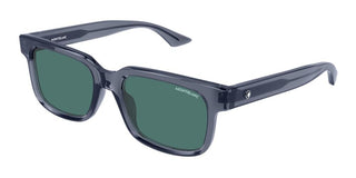 Montblanc MB0383S men Grey Squared Sunglasses