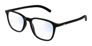 Montblanc MB0386S men Black Round Sunglasses