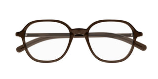 Montblanc MB0387O men Brown Round Eyeglasses