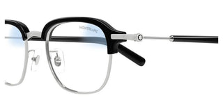 Montblanc MB0390S men Black Squared Sunglasses