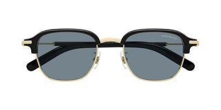 Montblanc MB0390S men Black Squared Sunglasses