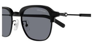 Montblanc MB0390S men Blue Squared Sunglasses