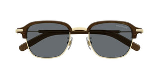 Montblanc MB0390S men Black Squared Sunglasses