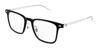 Montblanc MB0395ON men Black Squared Eyeglasses