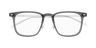 Montblanc MB0395ON men Grey Squared Eyeglasses