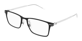 Montblanc MB0396ON men Black Squared Eyeglasses