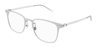 Montblanc MB0397ON men Silver Squared Eyeglasses