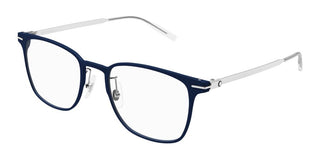 Montblanc MB0397ON men Blue Squared Eyeglasses