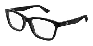 Montblanc MB0401O men Black Squared Eyeglasses