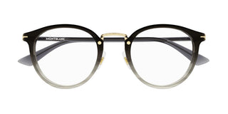 Montblanc MB0406O men Grey Round Eyeglasses