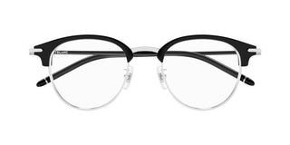 Montblanc MB0408O men Silver Pantos Eyeglasses