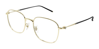 Montblanc MB0415OA men Gold Squared Eyeglasses