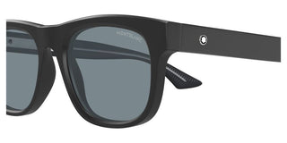 Montblanc MB0421S men Black Squared Sunglasses