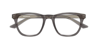 Montblanc MB0422O men Grey Squared Eyeglasses