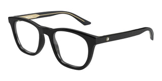 Montblanc MB0422O men Black Squared Eyeglasses