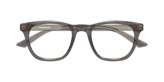 Montblanc MB0422O men Grey Squared Eyeglasses