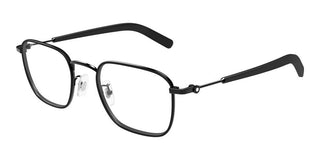 Montblanc MB0424O men Black Squared Eyeglasses