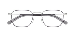Montblanc MB0424O men Silver Squared Eyeglasses