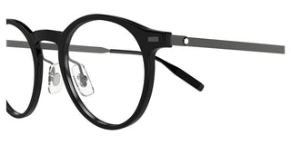 Montblanc MB0426O men Black Round Eyeglasses