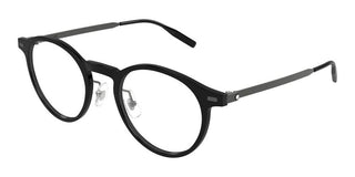 Montblanc MB0426O men Black Round Eyeglasses
