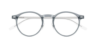 Montblanc MB0426O men Grey Round Eyeglasses