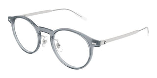 Montblanc MB0426O men Grey Round Eyeglasses