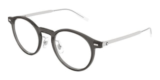 Montblanc MB0426O men Grey Round Eyeglasses