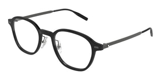Montblanc MB0427O men Black Round Eyeglasses