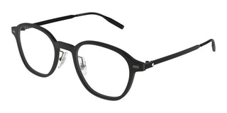 Montblanc MB0427O men Black Round Eyeglasses