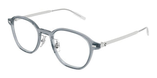 Montblanc MB0427O men Grey Round Eyeglasses