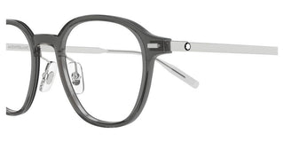 Montblanc MB0427O men Grey Round Eyeglasses
