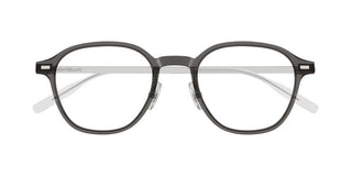 Montblanc MB0427O men Grey Round Eyeglasses
