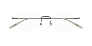 Montblanc MB0431O men Ruthenium Rectangle Eyeglasses