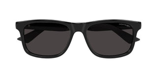 Montblanc MB0432S men Black Squared Sunglasses