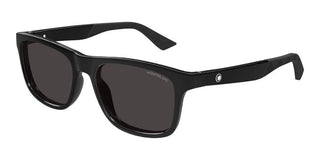 Montblanc MB0432S men Black Squared Sunglasses