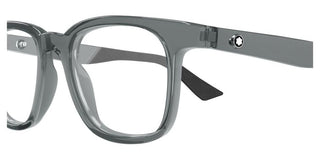 Montblanc MB0433O men Grey Rectangle Eyeglasses