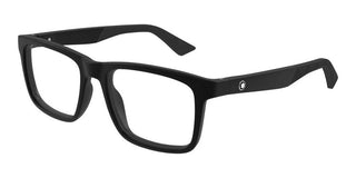 Montblanc MB0434O men Black Rectangle Eyeglasses