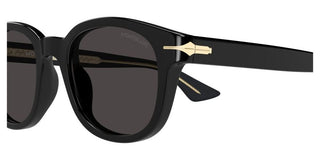 Montblanc MB0435S men Black Round Sunglasses