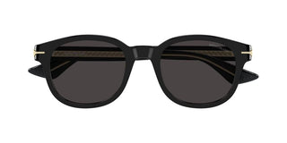 Montblanc MB0435S men Black Round Sunglasses