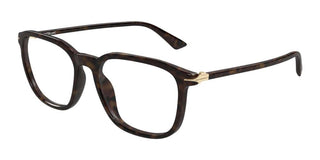 Montblanc MB0438O men Havana Squared Eyeglasses