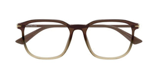 Montblanc MB0438O men Brown Squared Eyeglasses