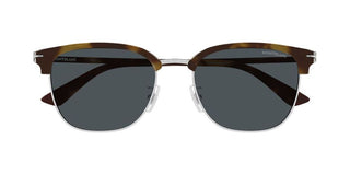 Montblanc Mb0439sa Men Havana Squared Sunglasses